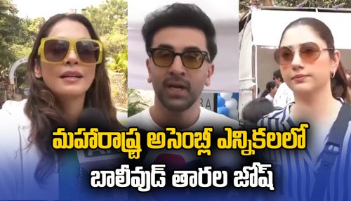 మహారాష్ట్ర అసెంబ్లీ ఎన్నికలలో బాలీవుడ్ తారల జోష్