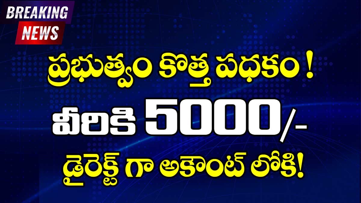 Government Scheme : గుడ్ న్యూస్… గర్భిణీ మహిళలకు రూ.5,000 సాయం… త్వరలో కొత్త పథకం ప్రారంభించనున్న ప్రభుత్వం!