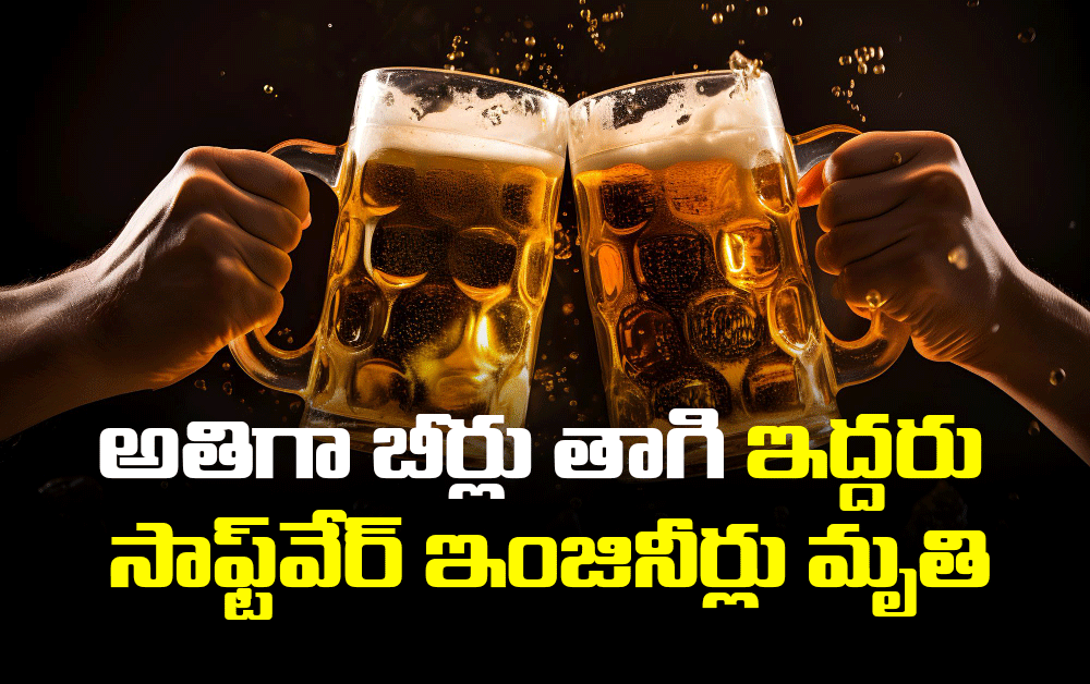 సంక్రాంతి : అతిగా బీర్లు తాగి ఇద్దరు సాఫ్ట్‌వేర్ ఇంజినీర్లు మృతి