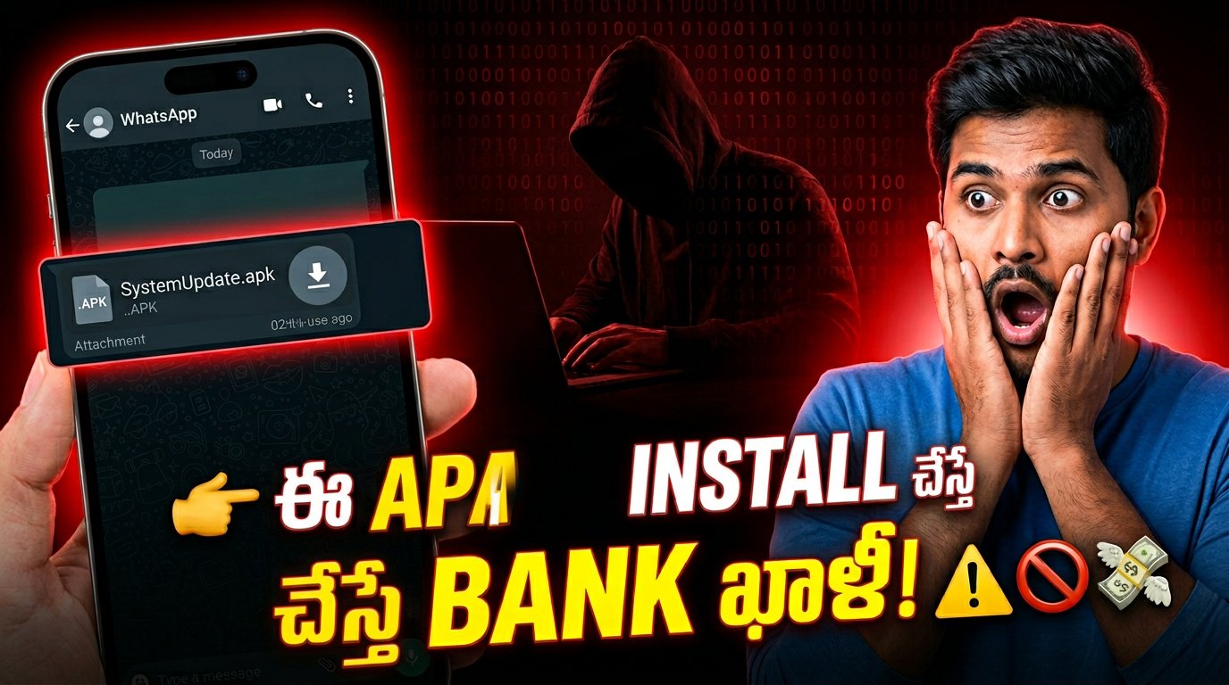 WhatsApp లో గ్యాస్ బుకింగ్ APK వచ్చిందా? — వెంటనే delete చేయండి, లేకపోతే bank account ఖాళీ అవుతుంది!